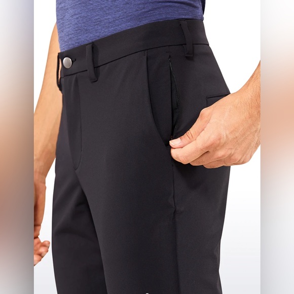 Stretch Slim-Fit Pants with Pockets 33'' - Picture 2 of 5